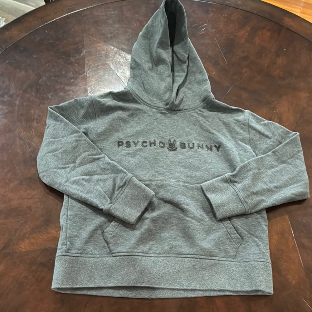 Gray Psycho Bunny Hoodie